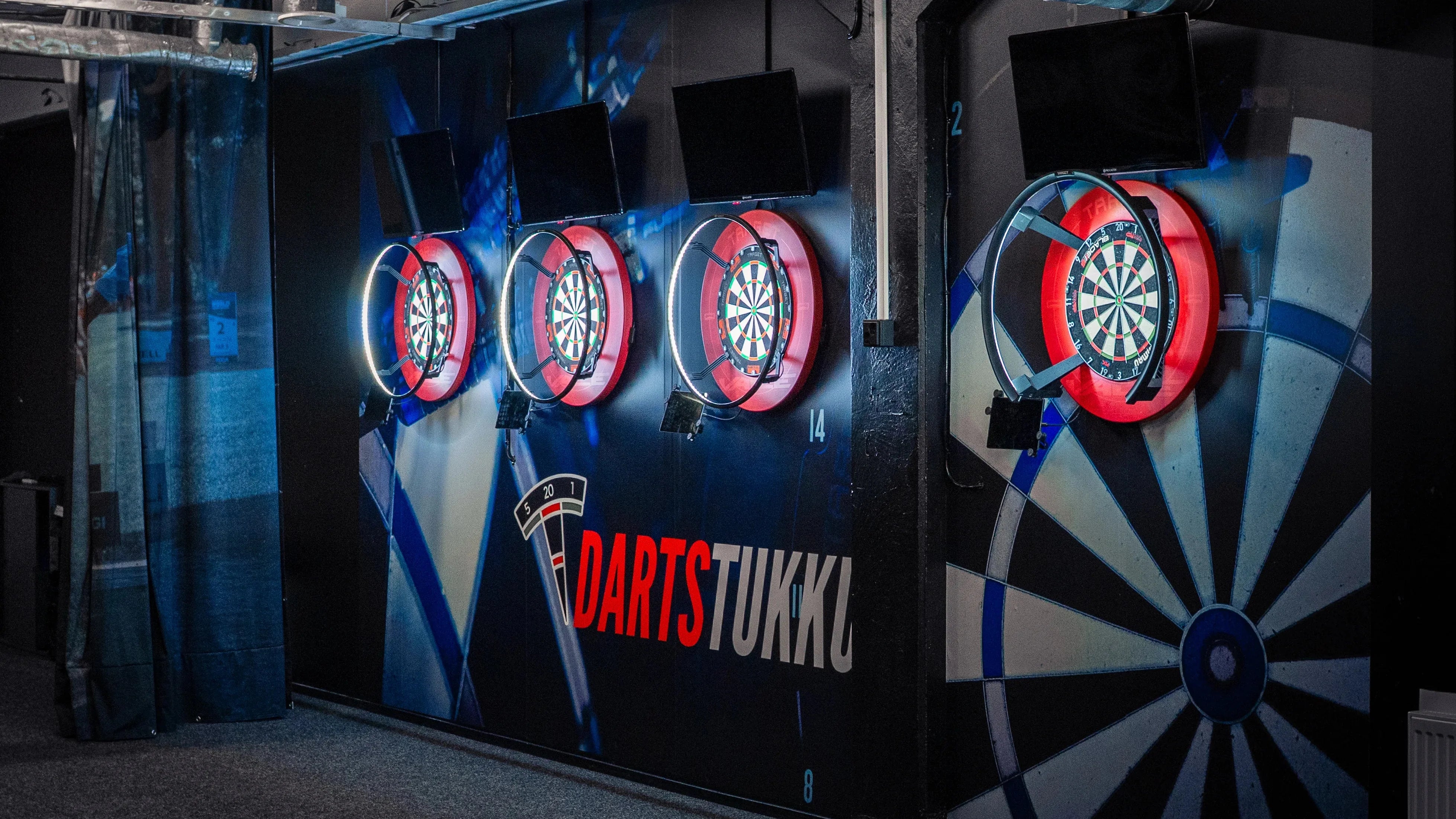 Kuinka paljon tilaa dartsin pelaaminen vaatii kotona?